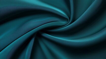 Fototapeta premium A blue fabric with a spiral pattern