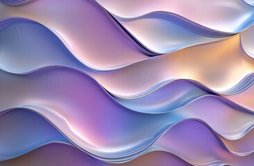 Abstract pastel wave background.