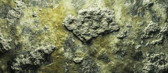 Obraz premium Mold growth on textured wall surfaces highlighting indoor air quality problems and the importance of property maintenance