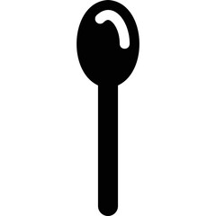 simple vector icon spoon