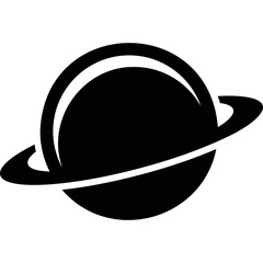 simple vector icon planet © dima040293