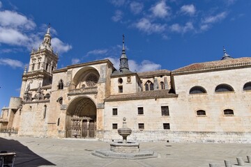 cathedral of the assumption of the virgin in the burgh of osma