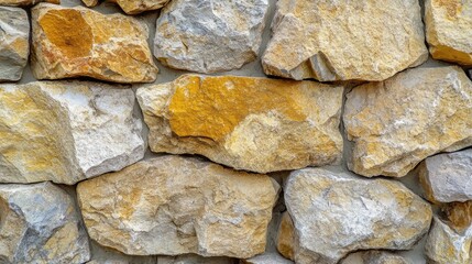 Natural yellow stone textured background ideal for design projects and creative networking purposes