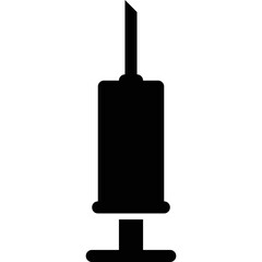 simple vector icon syringe