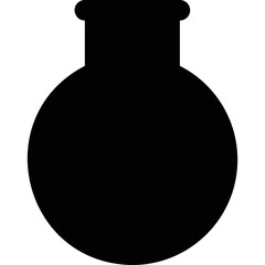 simple vector icon flask