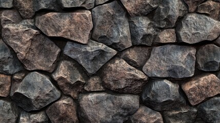 Fototapeta premium Abstract natural stone texture with rugged surfaces and rich color variations for backgrounds and design projects.