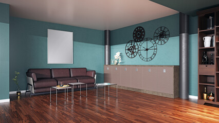 modern living room interior