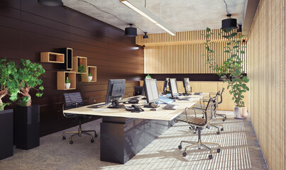 modern office interior
