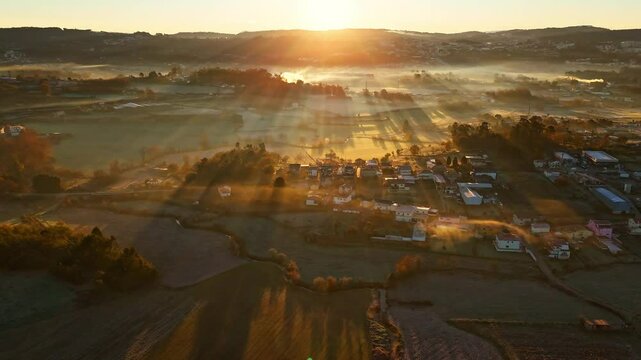 Witness the beauty of a new day unfolding from above. Captured in breathtaking hyperlapse with a drone. A moment of serenity and wonder to start yout day right.