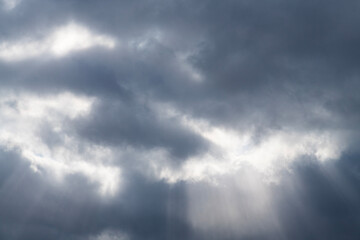 Obraz premium sunlight from the cloud