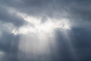 Fototapeta premium sunlight from the cloud