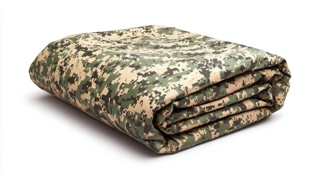 Camouflage Military Tactical Outdoor Fabric Texture Background