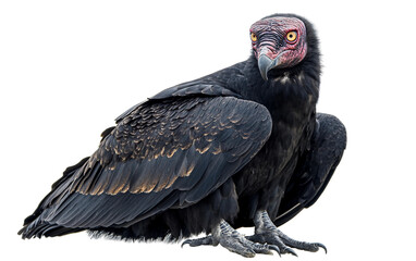Vultures of the Skies isolated on transparent Background