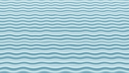 Obraz premium Abstract Blue Wavy Lines Background Texture