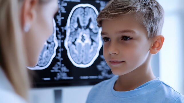 Pediatric Neurologist diagnosing treating neurological disorders in children including epilepsy and cerebral palsy