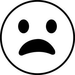 Emoticons icon set. Emoji faces collection flat and line vector style isolated on transparent background. sad and bad emoji. Cartoon symbol feedback rating emoji use for web and app