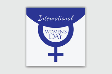 Happy women's day design 