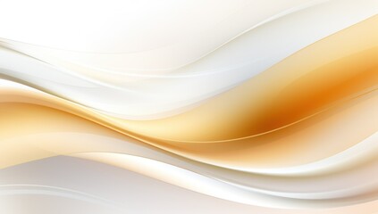 Obraz premium Abstract Wavy Background with Soft Shades of White and Warm Orange for Modern Design Projects and Creative Visuals