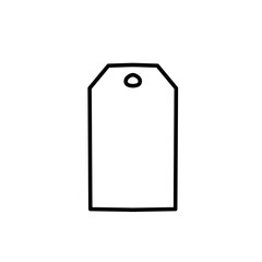 tag outline icon