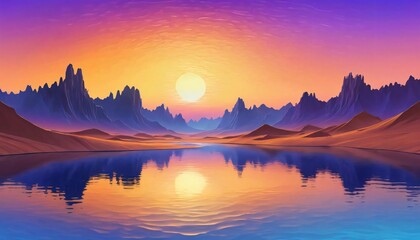 vibrant gradients and textures