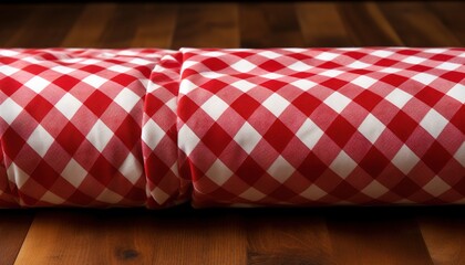 tablecloth on wooden table