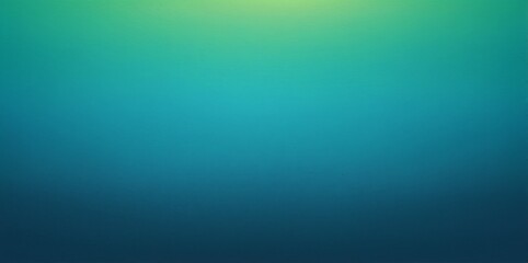 Obraz premium Blue green grainy color gradient background noise textured glowing vibrant cover header poster design