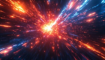 American football soaring through a glowing sky with bright energy streaks, highspeed motion, capturing game excitement, 4K detail