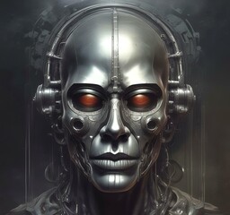 Illustration of metal mask.