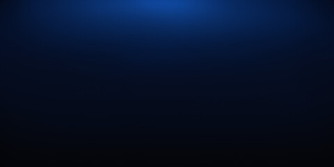 Obraz premium Abstract Blue and Black Gradient Background with Subtle Light Glow