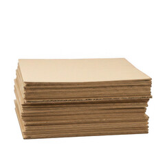 Stack of blank paper sheets for creative projects workspace product photography indoor close-up minimalistic design