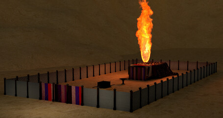 tabernacle fire of god