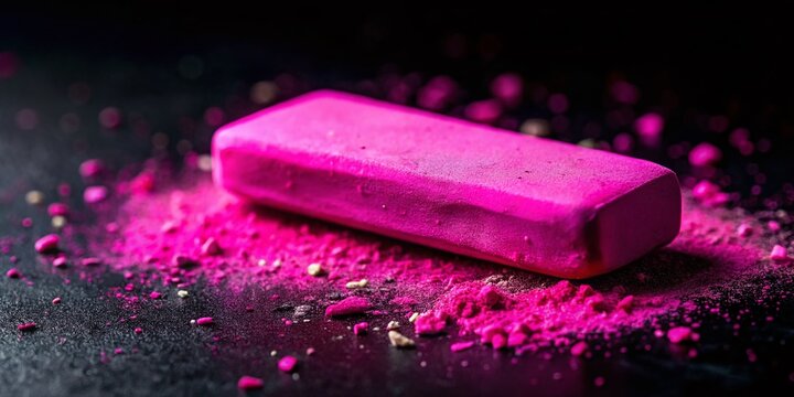 Conceptual Eraser Photography:  Abstract Art of Erasure and New Beginnings