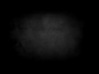 Dark and wall concrete studio interior