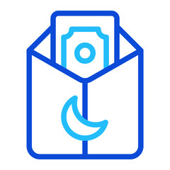 Envelope Duoline Icon