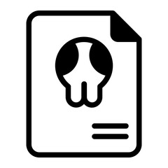 File Glyph Icon