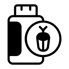 Flash Disk Glyph Icon