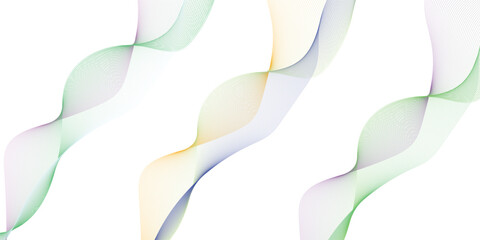 Creative abstract gradient waves background, Colorful wavy lines background