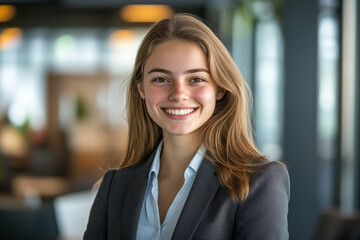 Fototapeta premium portrait of a businesswoman