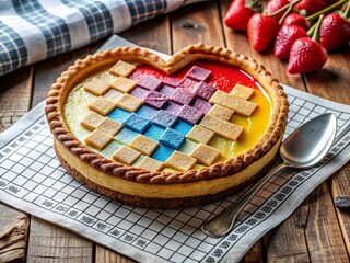 Crossword Puzzle with Heart: A Culinary Representation of Gender Identity and Pride