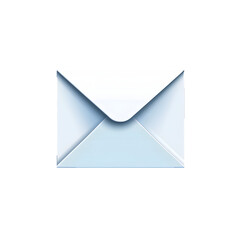 a white envelope with a white edge