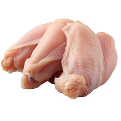 a group of raw chicken wings