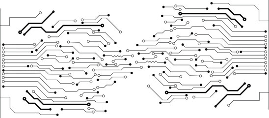 Communication and engineering concept. Vector illustration