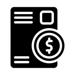 Invoice Solid Icon