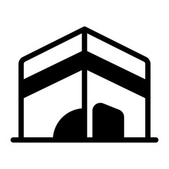 Kaaba Glyph Icon