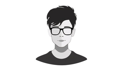 a person with glasses