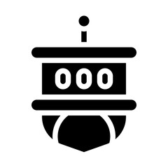 Lamp Decor Solid Icon