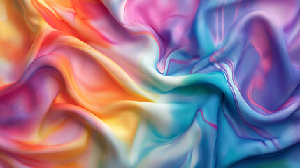 Obraz premium Handmade fabric weave patterns colorful textile art interior decor soft environment artistic viewpoint