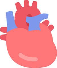 Obraz premium 心臓のアイコンのイラスト