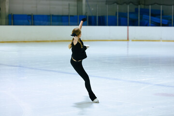 Figure skating girl.