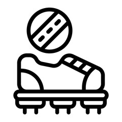 Shoes Line Icon